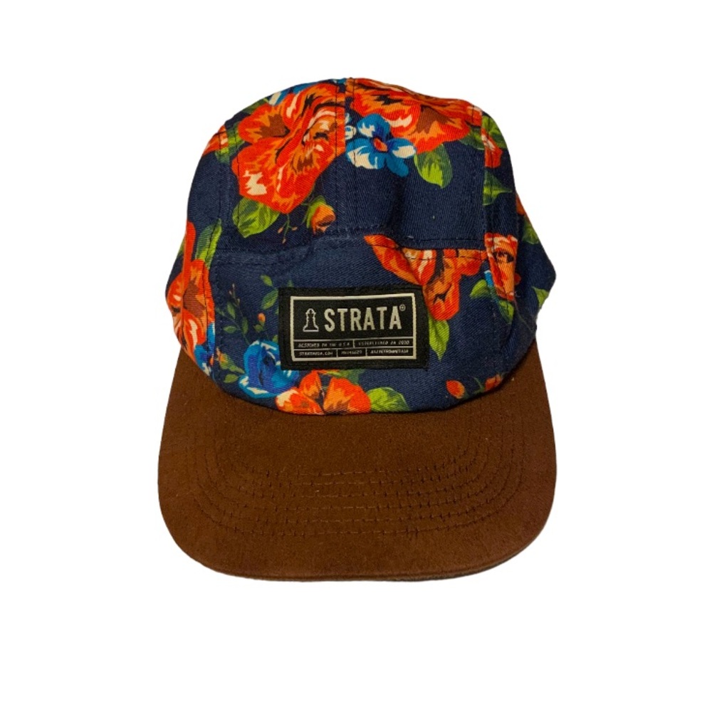 Strata Limited Floral 5-panel hat
